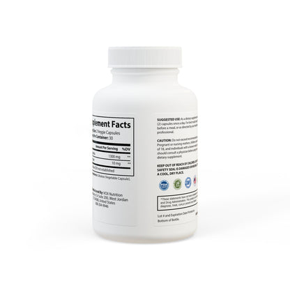 Ashwagandha and Black Pepper Supplement (60 capsules) - ConsciousValues