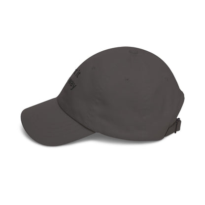 Classic Dad Cap — White Embroidered "Print it your way" Baseball Hat - ConsciousValues