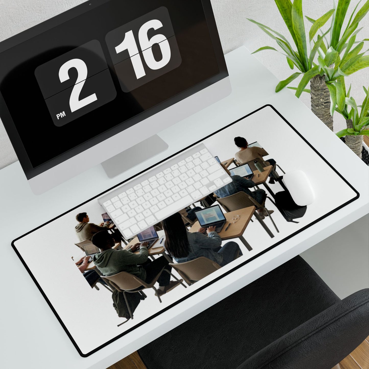 Classroom Laptop Desk Mat — Student Study Desk Pad with Classroom Seating Design - Customize it! - ConsciousValues