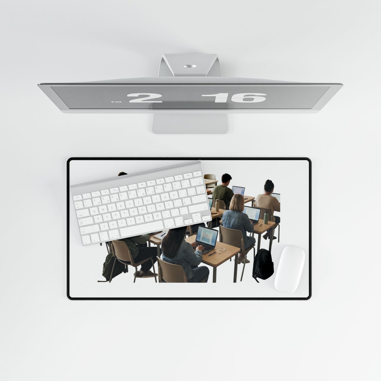 Classroom Laptop Desk Mat — Student Study Desk Pad with Classroom Seating Design - Customize it! - ConsciousValues