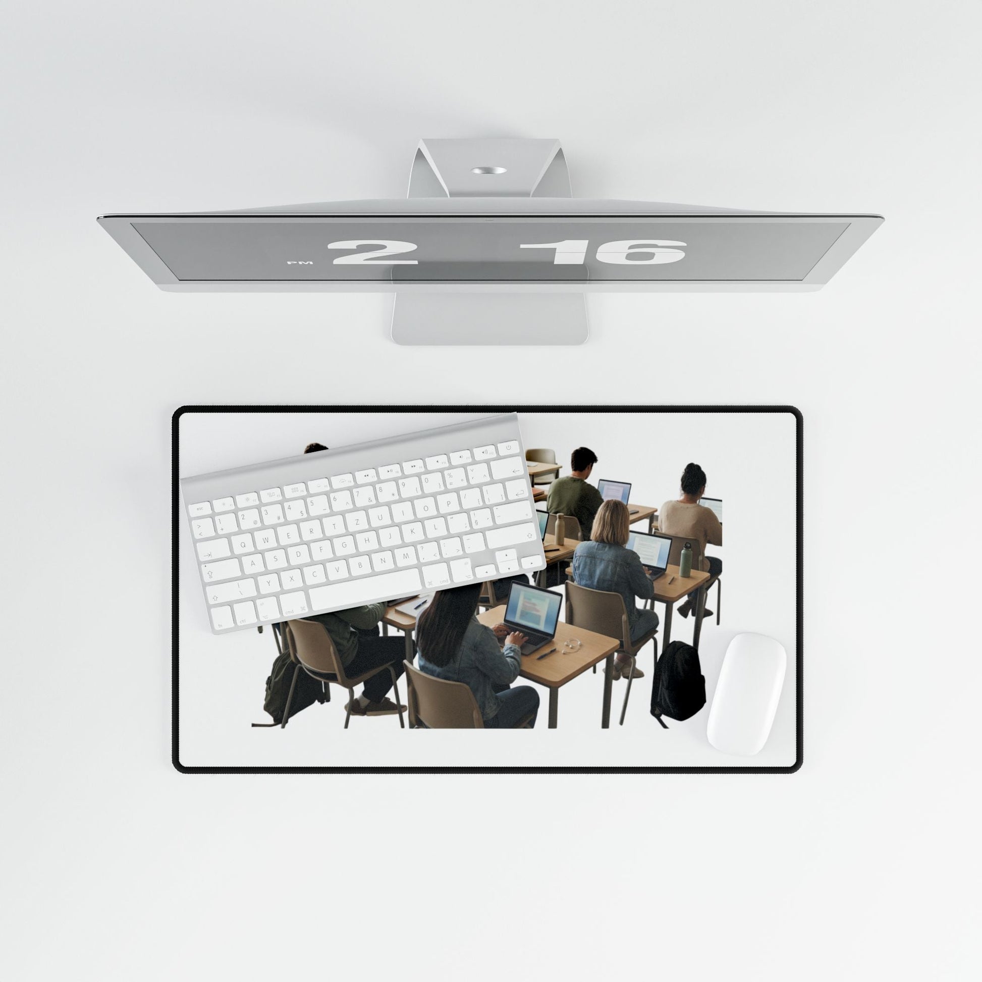 Classroom Laptop Desk Mat — Student Study Desk Pad with Classroom Seating Design - Customize it! - ConsciousValues