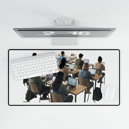 Classroom Laptop Desk Mat — Student Study Desk Pad with Classroom Seating Design - Customize it! - ConsciousValues
