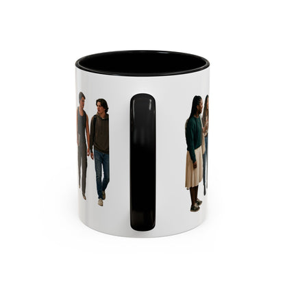 College Students Coffee Mug — Diverse Campus People Accent Mug (11/15oz) - ConsciousValues