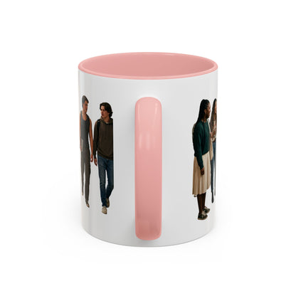 College Students Coffee Mug — Diverse Campus People Accent Mug (11/15oz) - ConsciousValues