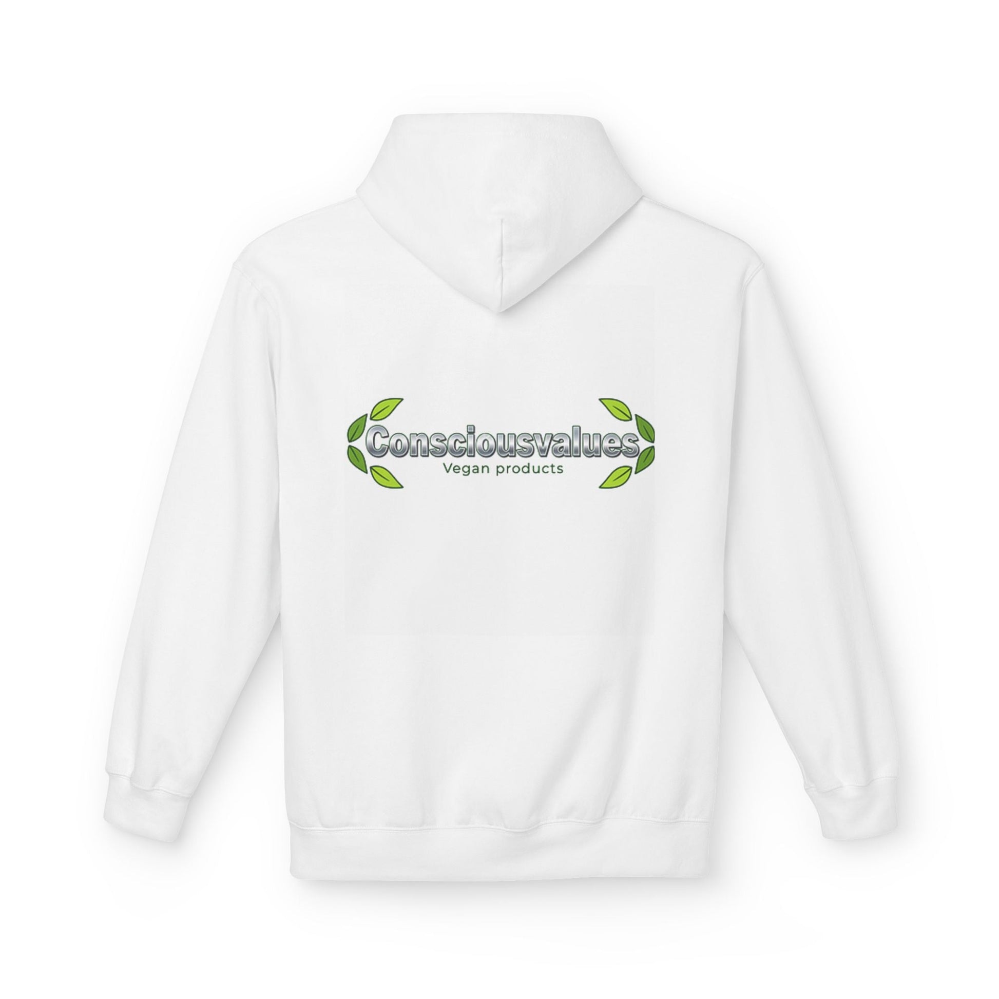 Consciousvalues Vegan Products Hoodie Eco Logo ... - ConsciousValues