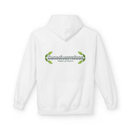 Consciousvalues Vegan Products Hoodie Eco Logo ... - ConsciousValues