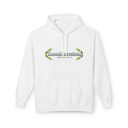 Consciousvalues Vegan Products Hoodie Eco Logo ... - ConsciousValues
