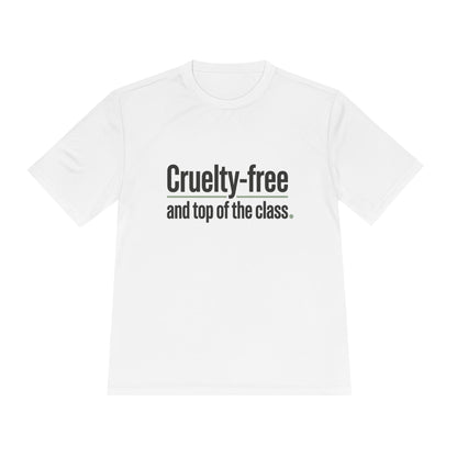 Cruelty-Free and Top of the Class Tee — "Technically Present" Back Graphic - ConsciousValues