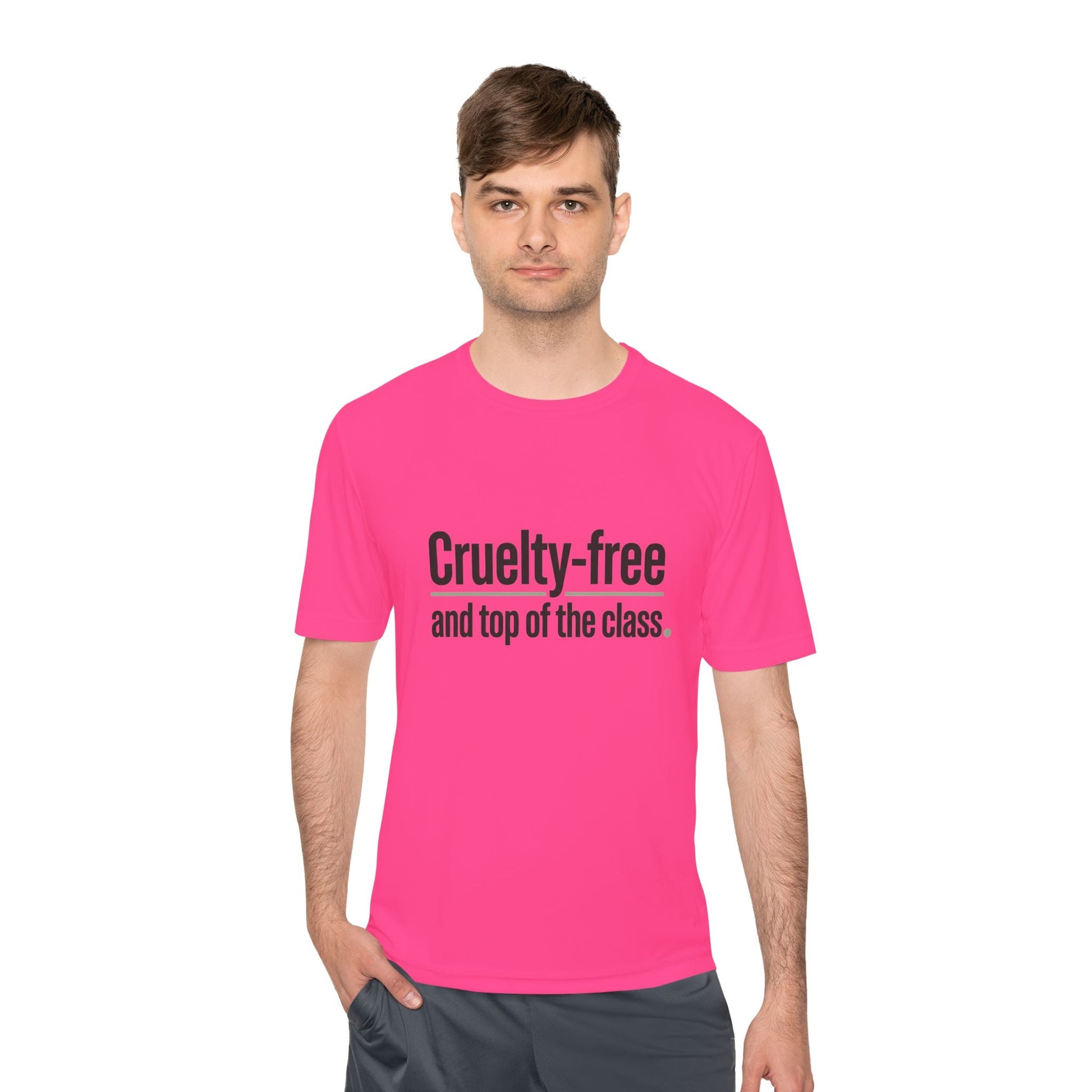 Cruelty-Free and Top of the Class Tee — "Technically Present" Back Graphic - ConsciousValues