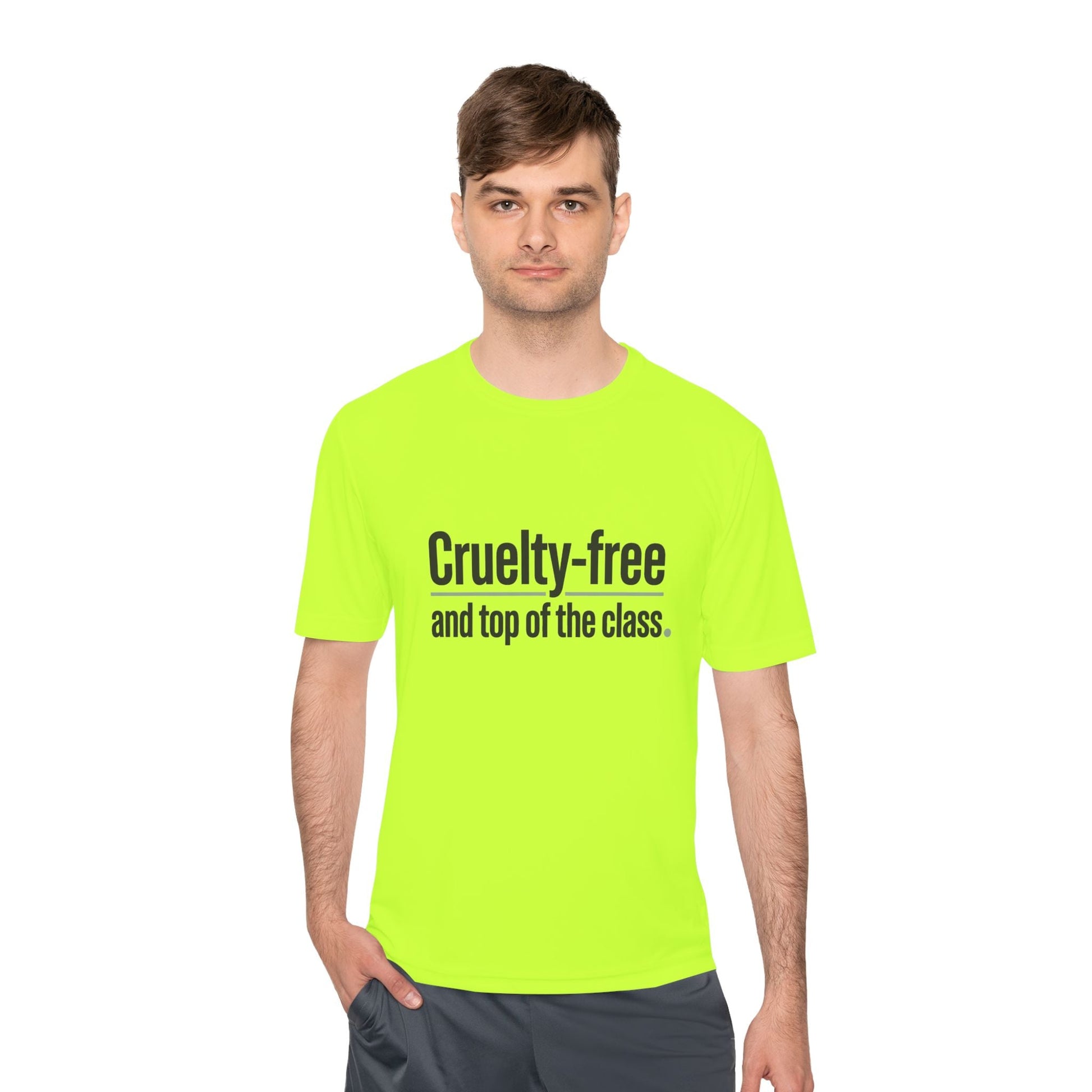 Cruelty-Free and Top of the Class Tee — "Technically Present" Back Graphic - ConsciousValues