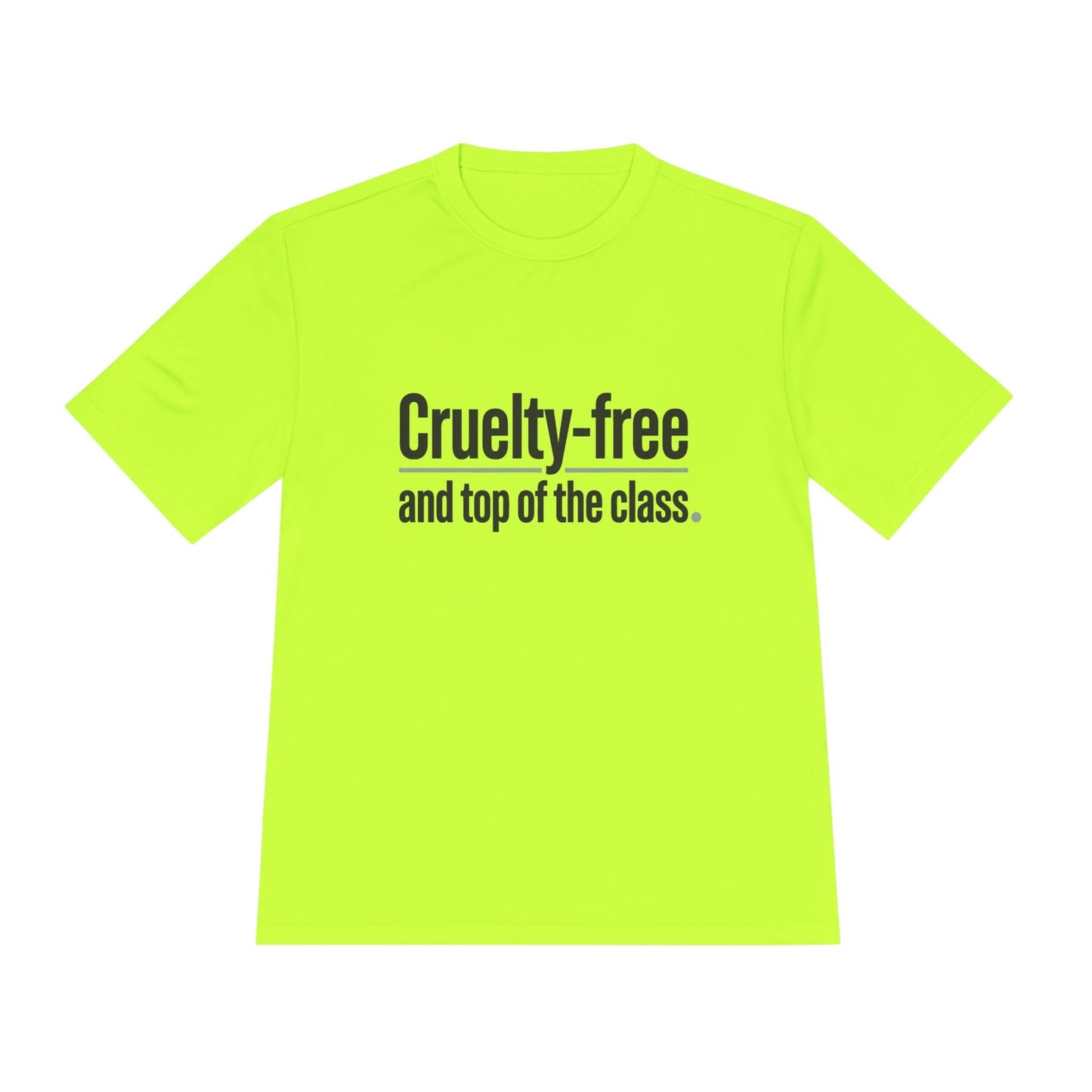 Cruelty-Free and Top of the Class Tee — "Technically Present" Back Graphic - ConsciousValues