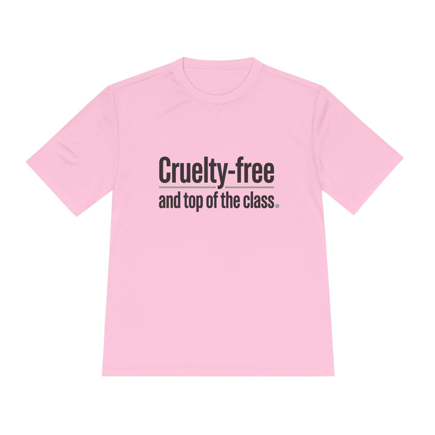 Cruelty-Free and Top of the Class Tee — "Technically Present" Back Graphic - ConsciousValues