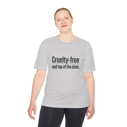 Cruelty-Free and Top of the Class Tee — "Technically Present" Back Graphic - ConsciousValues