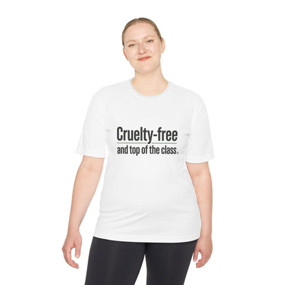 Cruelty-Free and Top of the Class Tee — "Technically Present" Back Graphic - ConsciousValues