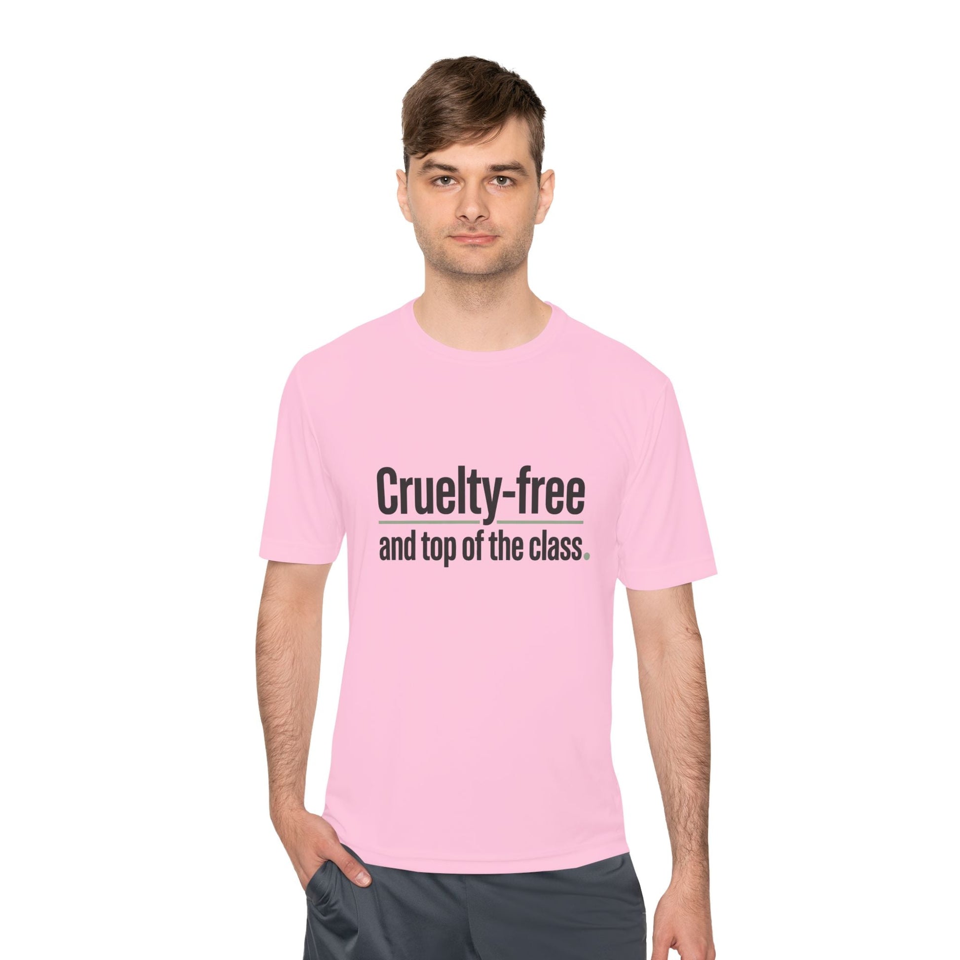 Cruelty-Free and Top of the Class Tee — "Technically Present" Back Graphic - ConsciousValues