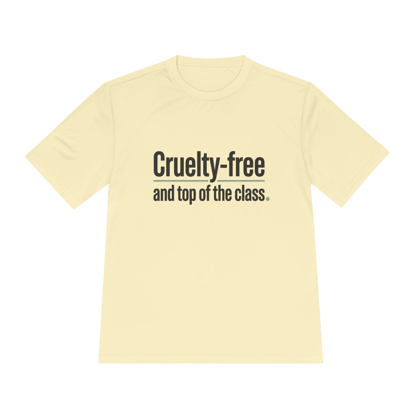 Cruelty-Free and Top of the Class Tee — "Technically Present" Back Graphic - ConsciousValues