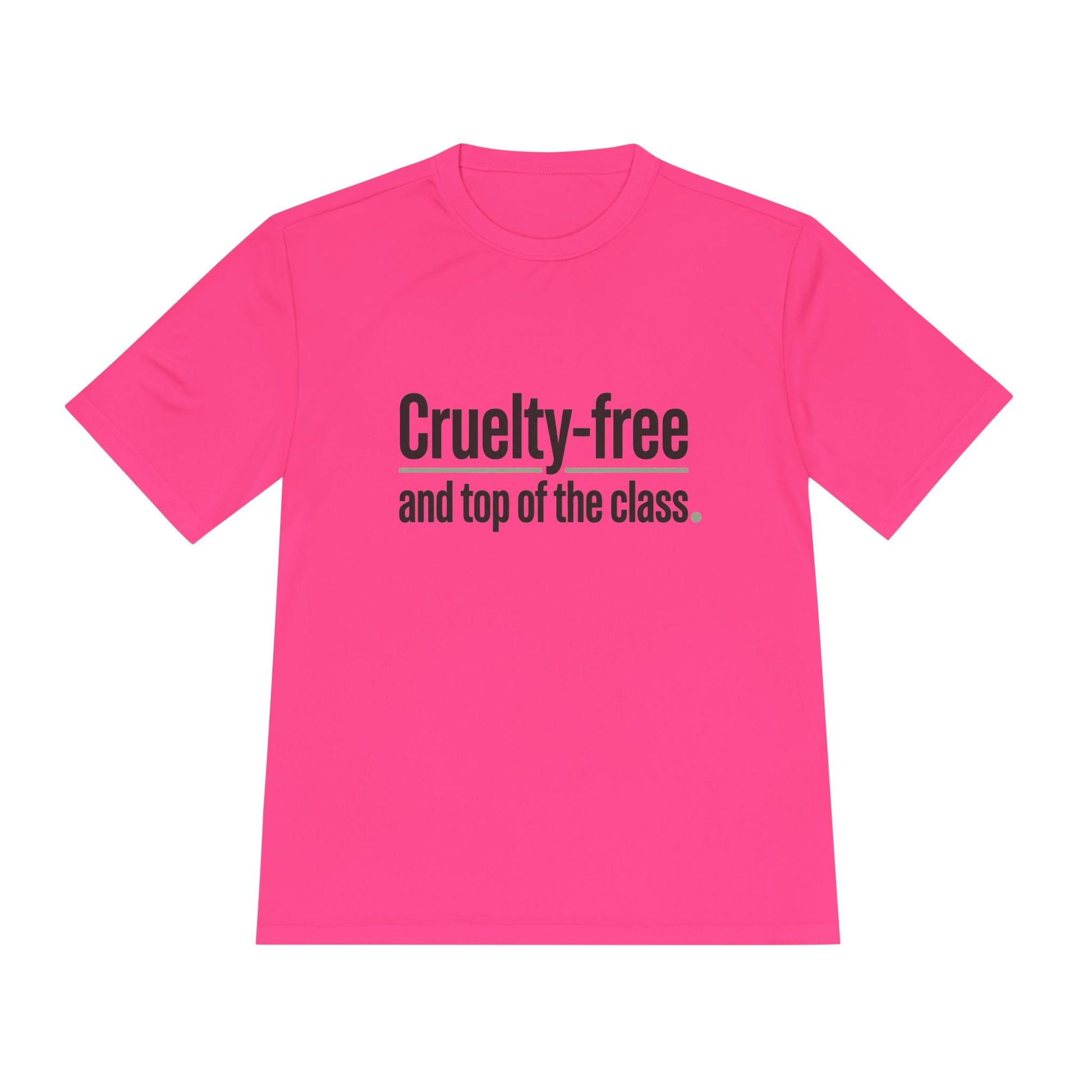 Cruelty-Free and Top of the Class Tee — "Technically Present" Back Graphic - ConsciousValues