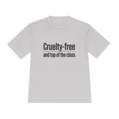 Cruelty-Free and Top of the Class Tee — "Technically Present" Back Graphic - ConsciousValues
