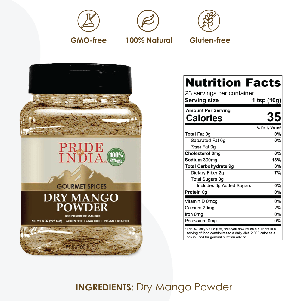 Gourmet Dry Mango (Amchur) Powder - ConsciousValues