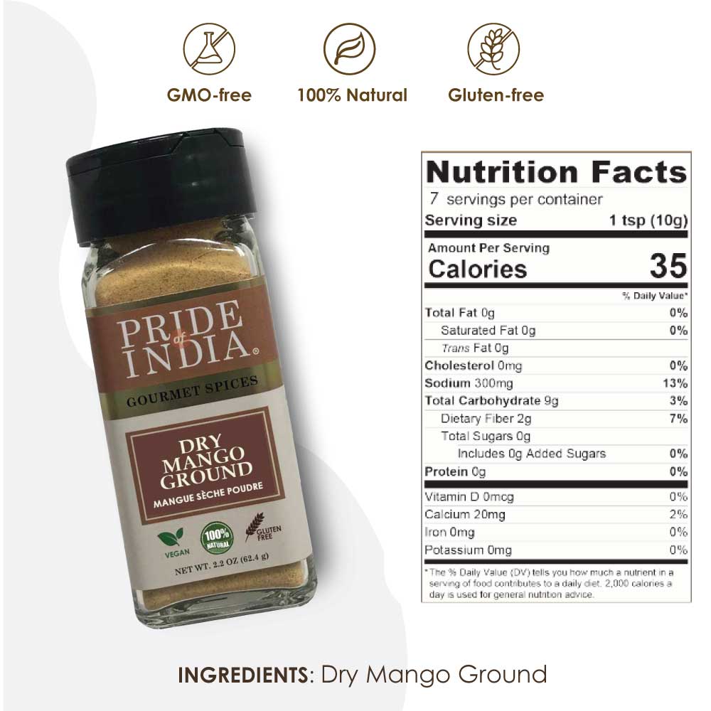 Gourmet Dry Mango (Amchur) Powder - ConsciousValues