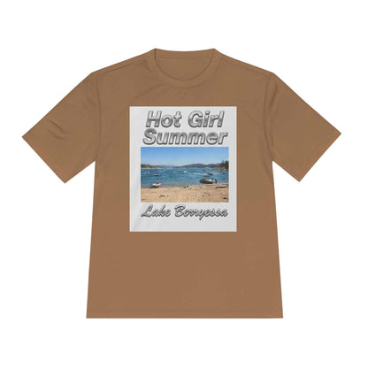 Hot Girl Summer Lake Berryessa Moisture-Wicking Tee - ConsciousValues