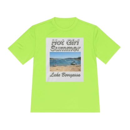 Hot Girl Summer Lake Berryessa Moisture-Wicking Tee - ConsciousValues