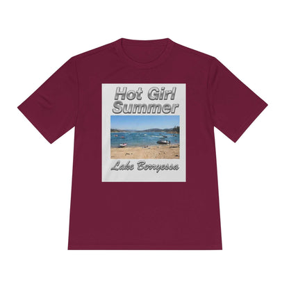 Hot Girl Summer Lake Berryessa Moisture-Wicking Tee - ConsciousValues