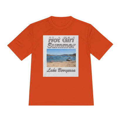 Hot Girl Summer Lake Berryessa Moisture-Wicking Tee - ConsciousValues