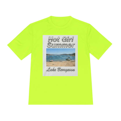 Hot Girl Summer Lake Berryessa Moisture-Wicking Tee - ConsciousValues