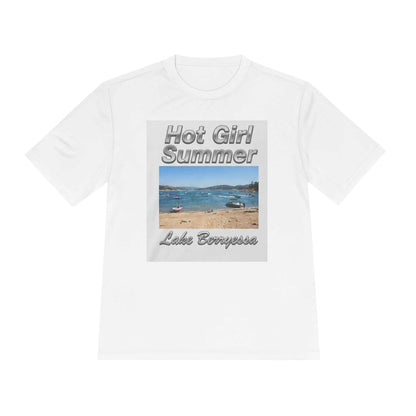 Hot Girl Summer Lake Berryessa Moisture-Wicking Tee - ConsciousValues