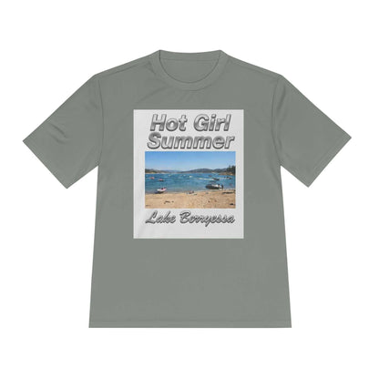 Hot Girl Summer Lake Berryessa Moisture-Wicking Tee - ConsciousValues