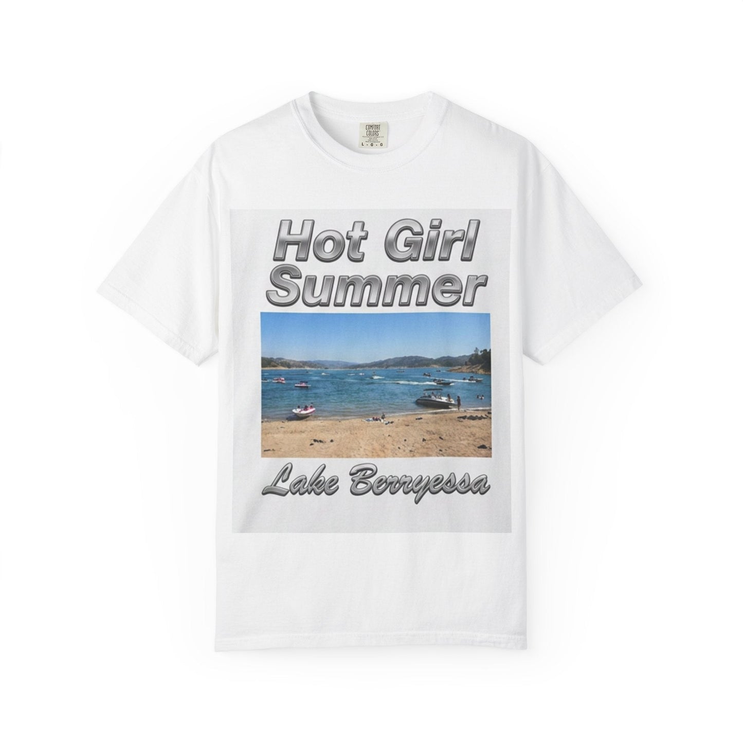 Hot Girl Summer Lake Berryessa T-Shirt | Summer Lake Tee - ConsciousValues