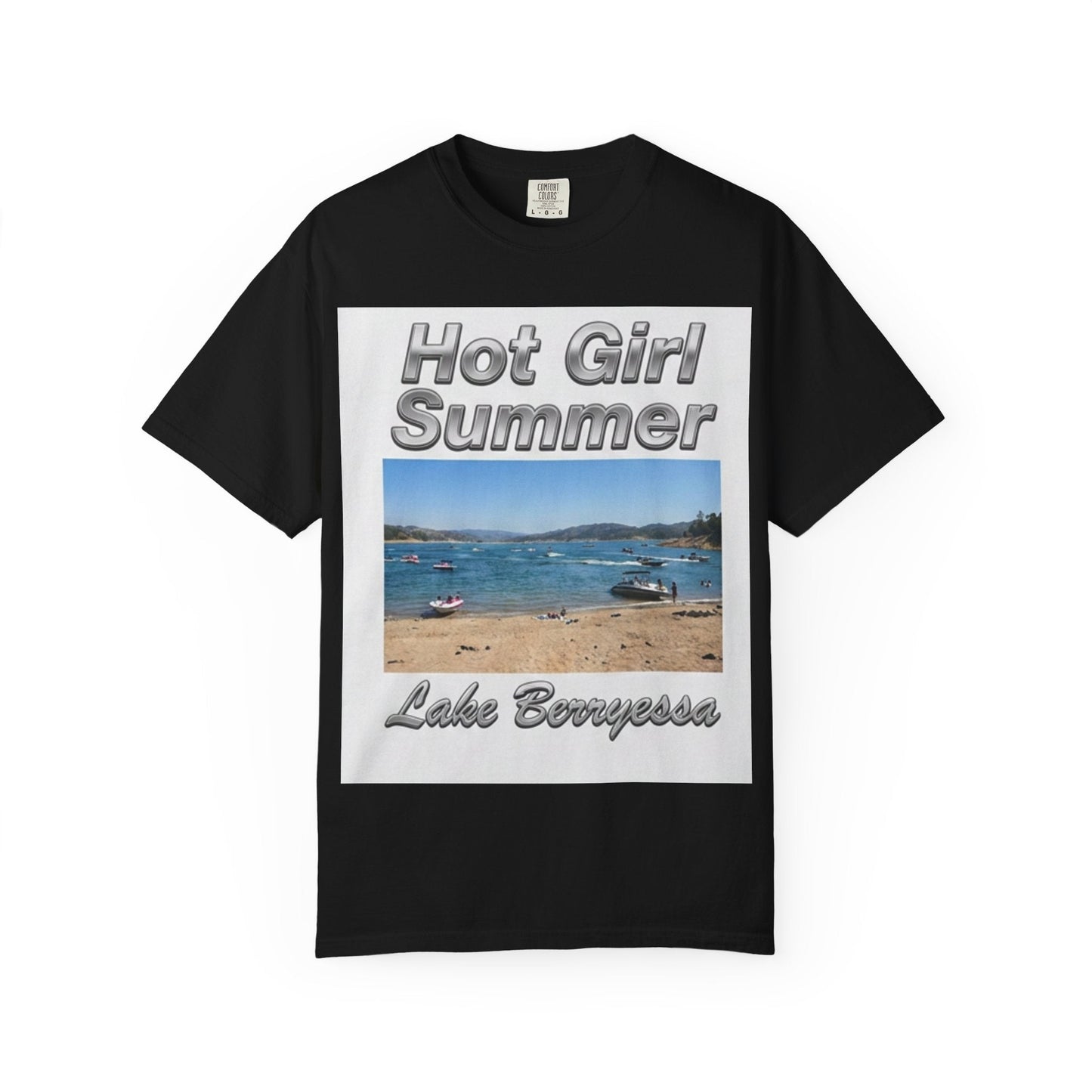 Hot Girl Summer Lake Berryessa T-Shirt | Summer Lake Tee - ConsciousValues
