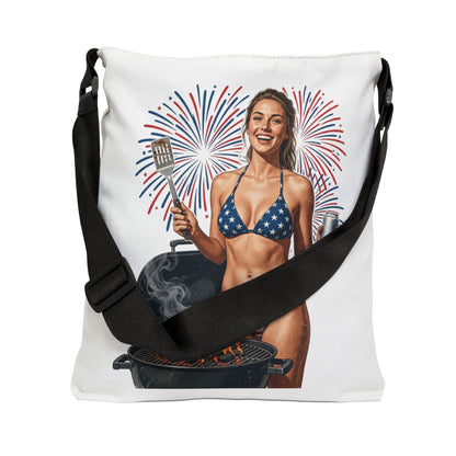 Independence Day Tote Bag — Show Your American Pride, 4th of July Carryall - ConsciousValues