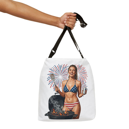 Independence Day Tote Bag — Show Your American Pride, 4th of July Carryall - ConsciousValues