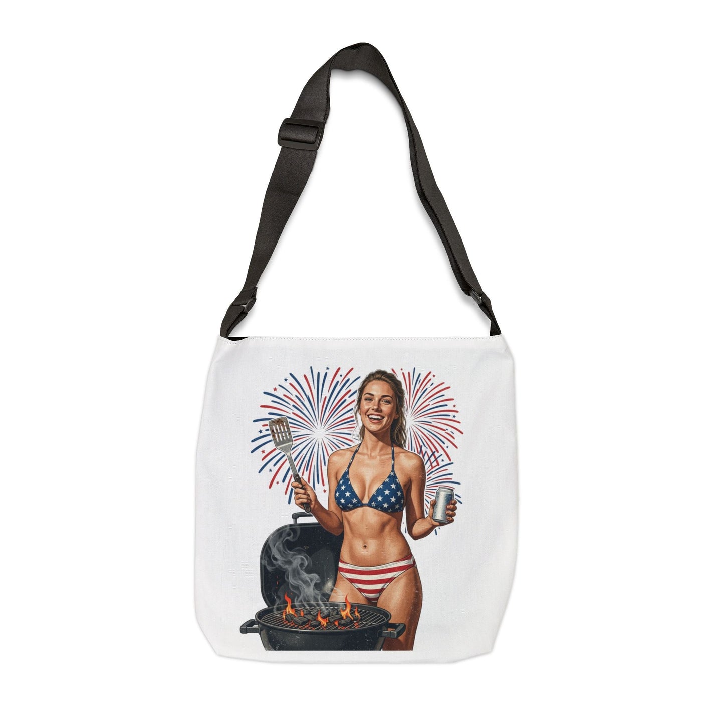 Independence Day Tote Bag — Show Your American Pride, 4th of July Carryall - ConsciousValues