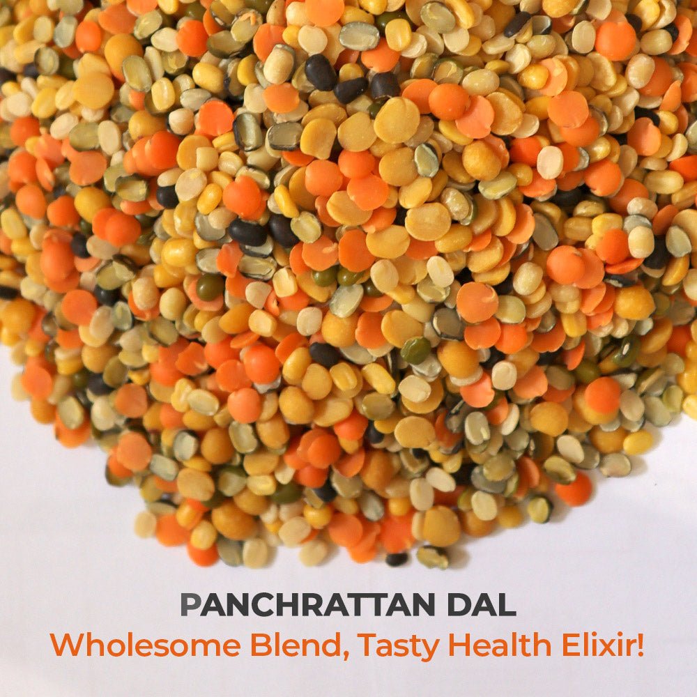 Indian Bean & Lentil Superfood - Five Delicious Panchratna Dal Mixed Jar - ConsciousValues