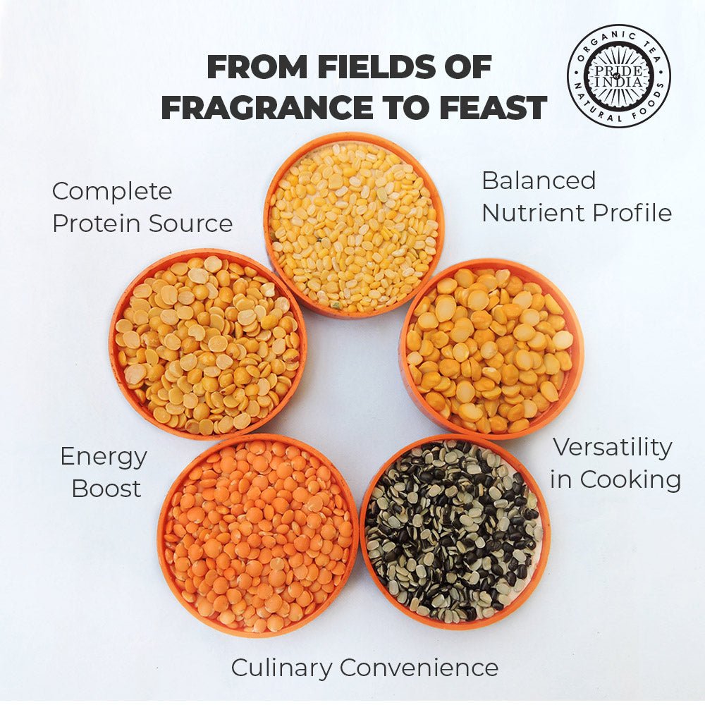 Indian Bean & Lentil Superfood - Five Delicious Panchratna Dal Mixed Jar - ConsciousValues