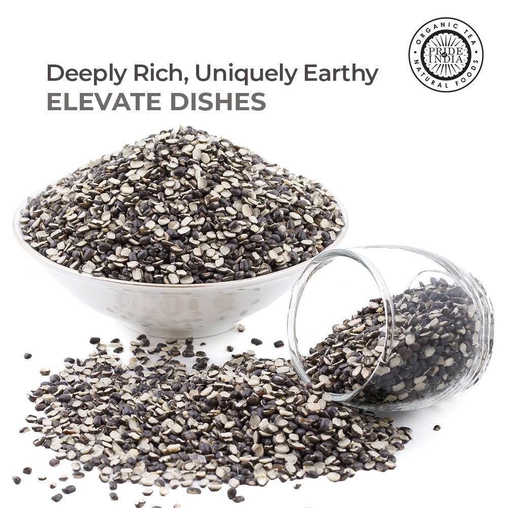 Indian Split Black Gram Matpe Beans - Protein & Fiber Rich Urad Dal Jar - ConsciousValues