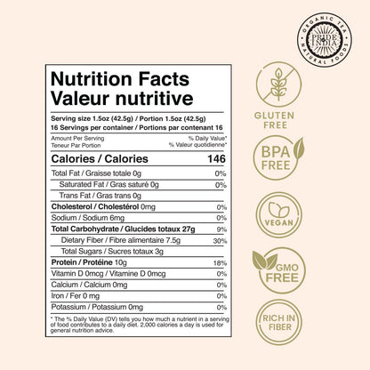Indian Split Masur Red Lentils - Protein & Fiber Rich Masoor Dal Jar - ConsciousValues