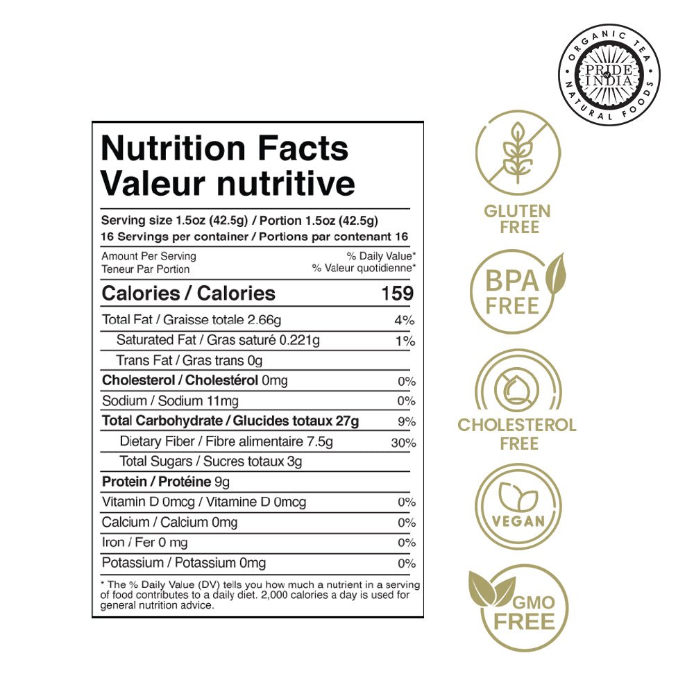 Indian Split Yellow Chickpea Lentils - Protein & Fiber Rich Chana Dal Jar - ConsciousValues