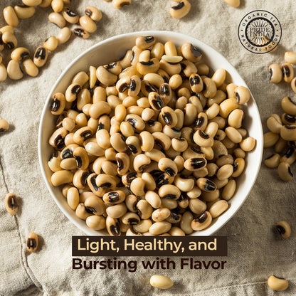 Indian Whole Black Eyed Peas - Protein & Fiber Rich Lobiya Jar - ConsciousValues