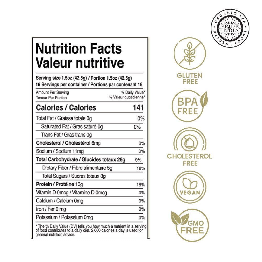 Indian Whole Black Eyed Peas - Protein & Fiber Rich Lobiya Jar - ConsciousValues