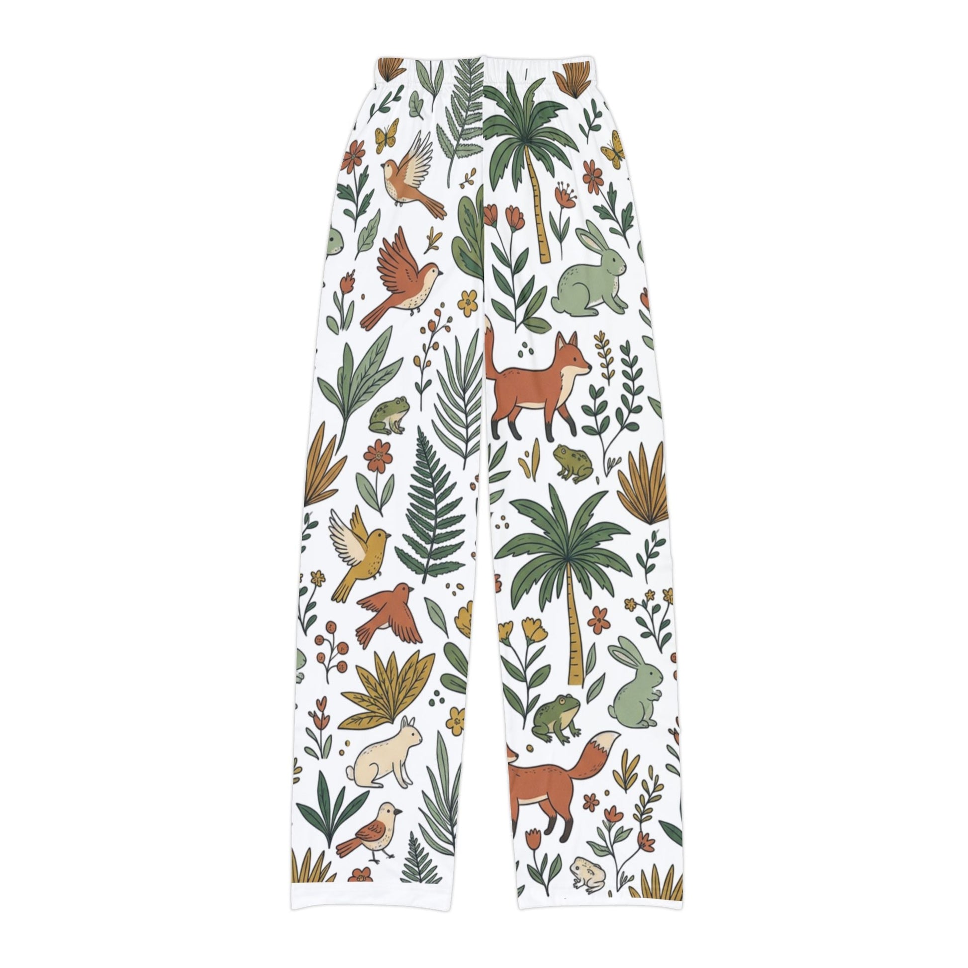 Kids Lounge Pants — Forest Friends All-Over Print - ConsciousValues
