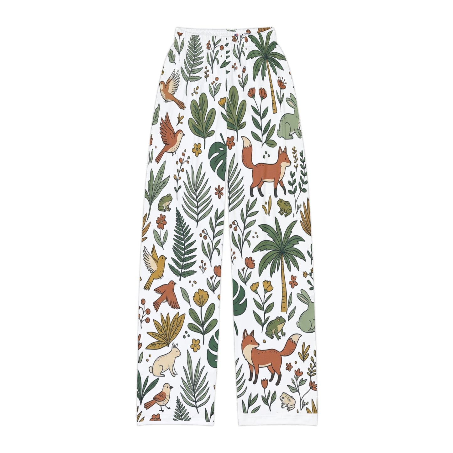 Kids Lounge Pants — Forest Friends All-Over Print - ConsciousValues