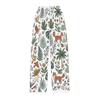 Kids Lounge Pants — Forest Friends All-Over Print - ConsciousValues