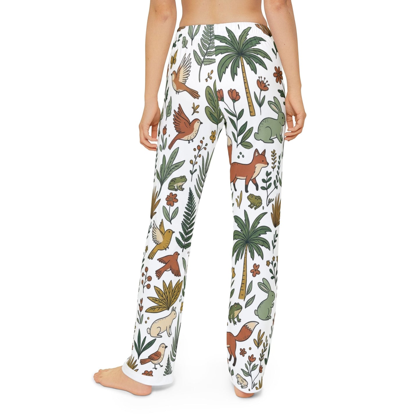 Kids Lounge Pants — Forest Friends All-Over Print - ConsciousValues