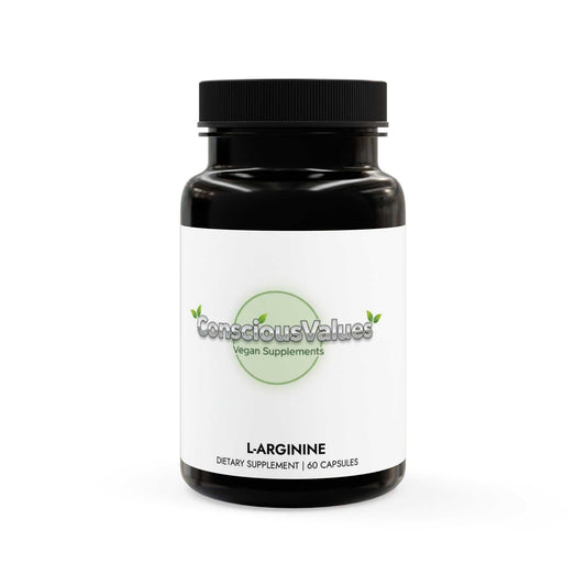L-Arginine Supplement (60 Capsules) - ConsciousValues