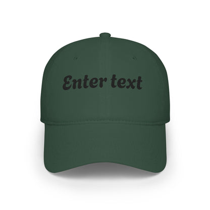 Low Profile Baseball Cap - ConsciousValues
