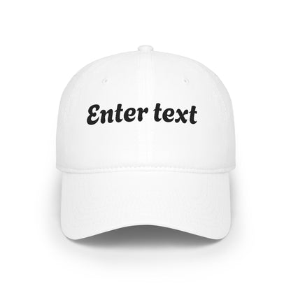 Low Profile Baseball Cap - ConsciousValues
